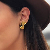 Boucles d'Oreilles Pétale Radieux