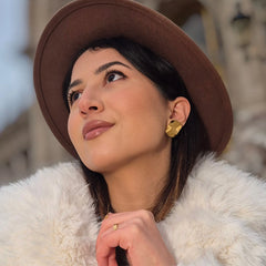 Boucles d'Oreilles Pétale Radieux