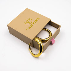 Pendientes Espiral Dorados