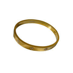 Bracelet Signature Cartina Doré
